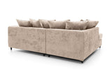 Heidi Left Hand Facing Corner Sofa- Cream