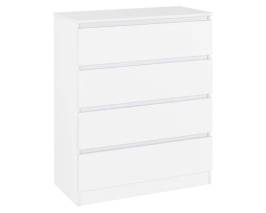 Marcus 4 Drawer Chest - White