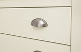 Lachlan 2 Door 1 Drawer Shoe Cabinet- Cream