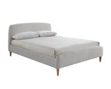 Otley King Bed - Dove Grey