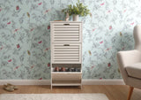 Ben 3 Tier Shoe Cabinet-White