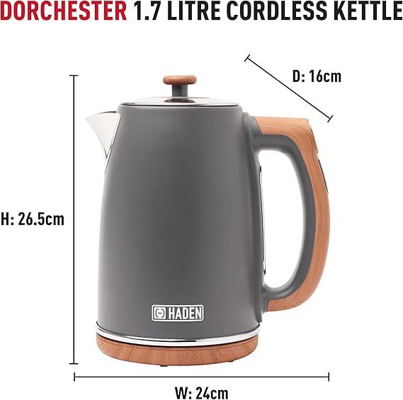 Haden Dorchester 1.7L Kettle Grey