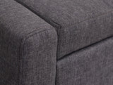 Verona Ottoman Bench-Charcoal