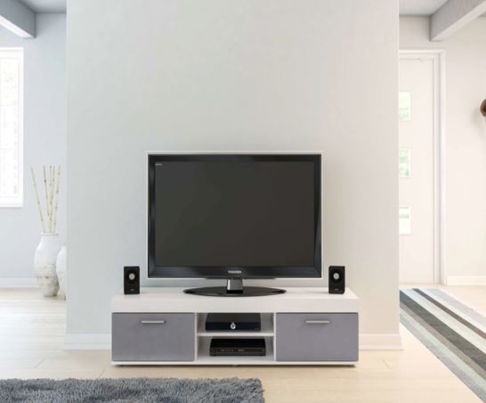 Edgeware TV Unit- Grey