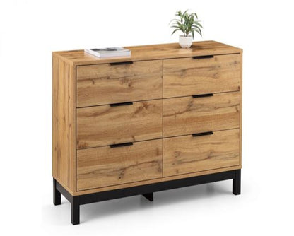 Bonnie 6 Drawer Wide Chest