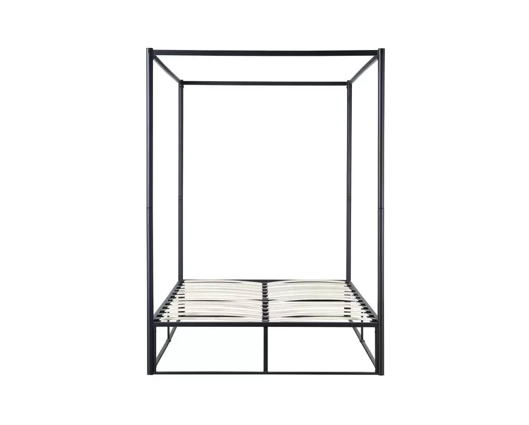 Fabian King 4 Poster Bed- Black