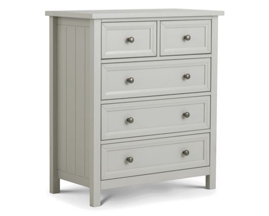 Acadia 3+2 Drawer Chest- Dove Grey