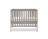 Space Saver Cot & Eco Plus Mattress-Warm Grey