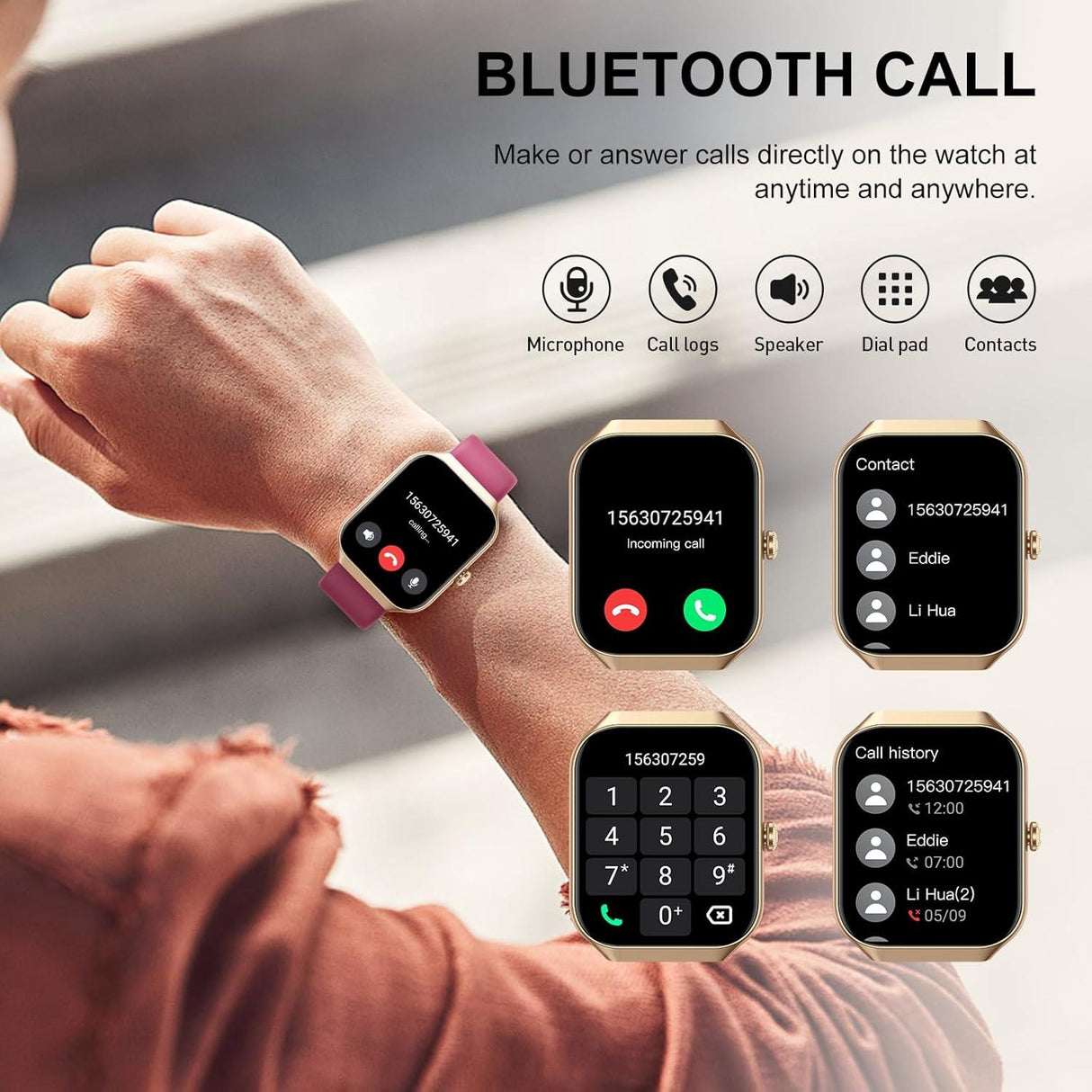 Smart Watch - Cherry