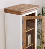 Arianna 3 Shelves & 1 Doors Wood Bookcase