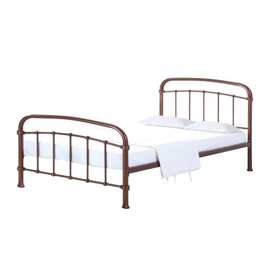 Halston King Size Bed - Copper