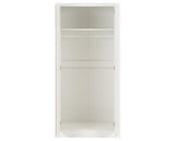 MALVERN 2 DOOR WARDROBE BEDROOM SET - WHITE