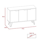Matteo Medium Sideboard with 3 Doors