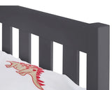 Luna Single Bed - Anthracite