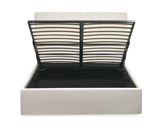 Aylen Ottoman Storage Bed Oatmeal - Double
