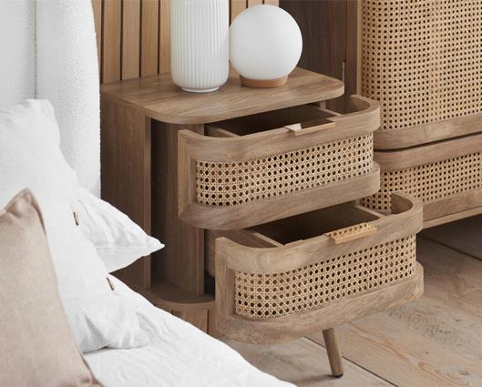 Noah 2 Drawer Bedside