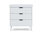 Maura 3 Piece Room Set - White with Acrylic