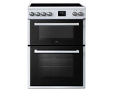 New World NWDO60CW 60cm Double Cavity Electric Cooker with Ceramic Hob