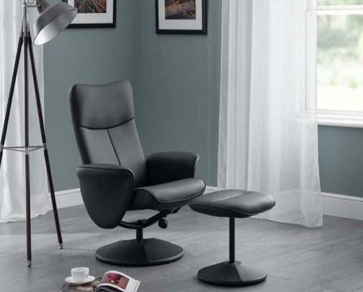 Lucas Recliner & Stool