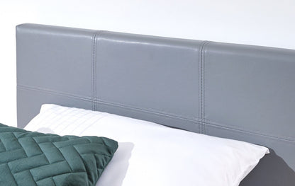 Double End Lift Ottoman Bed - Grey