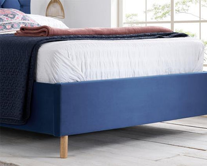 Loxley Small Double Bed - Blue