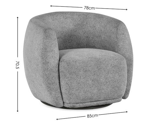 Bowline Swivel Chair Oyster