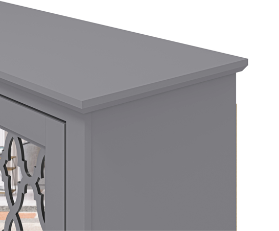 Hector 3 Door Sideboard- Grey