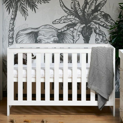 Nina Cot Bed - White Wash