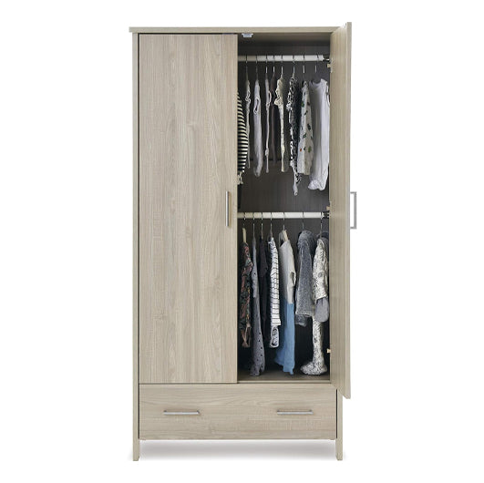 Nina Mini 3 Piece Room Set & Underdrawer - Grey Wash & White