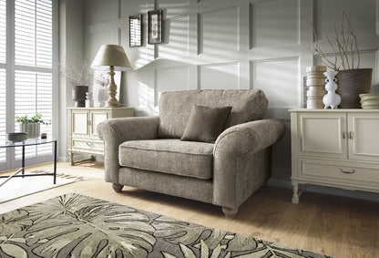 Iris Love Seat - Taupe