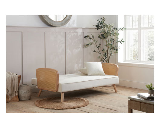 Mila Sofa Bed - White