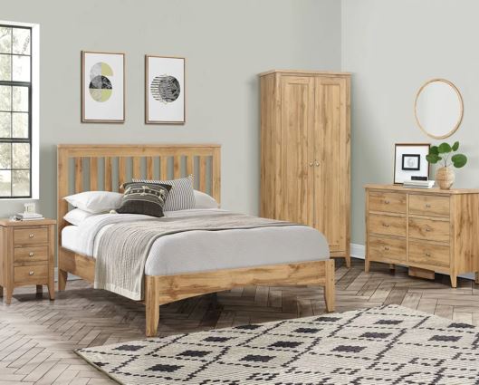 Hampstead King Bed - Oak