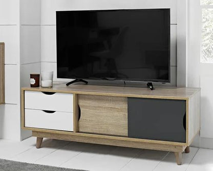 Selda Oak TV Unit Grey