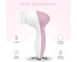 Electric Facial Cleansing Brush Face Scrubber