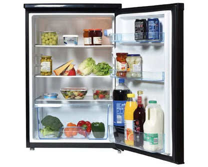 Statesman L255" 55cm Under Counter Larder Fridge Black