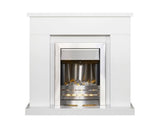 Ludlow Fireplace in Pure White 39 Inch
