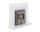 Milton Suite in Pure White & Black/Pure White, 39 Inch