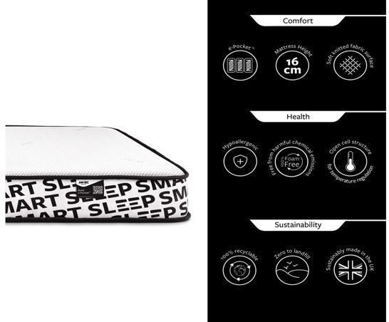 Jay-Be Bunk e-Pocket Eco-Friendly Children's Mattress