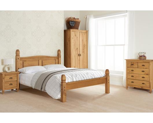 Corona Low End Small Double Bed