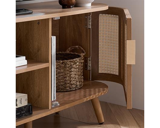 Noah Small TV Unit - Oak