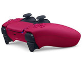 PS5 Dualsense Controllers in Black & Red with Controller Charging Stand