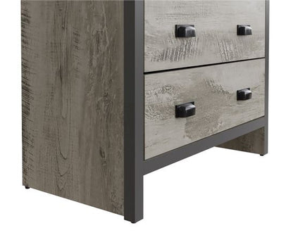 Baxter 2+2 Drawer Chest- Grey