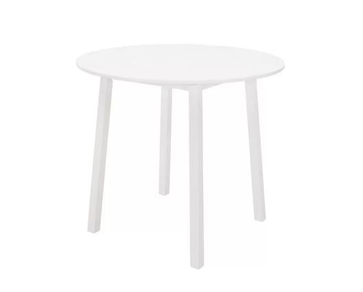 Pagan Round Dining Table- White