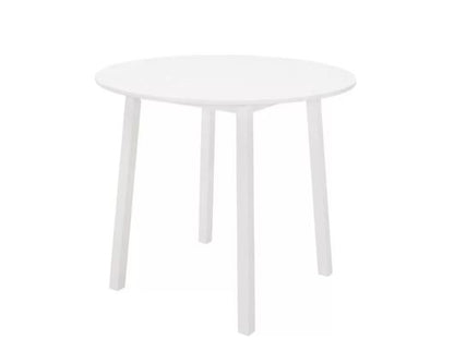 Pagan Round Dining Table- White