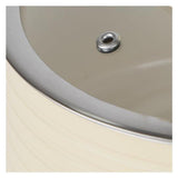 Swan Retro 3 Piece Saucepan Set Cream