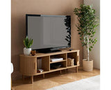 Axel Fluted Small TV Unit - Oak