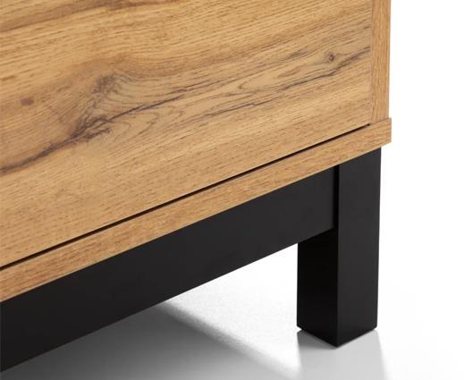 Bali 6 Drawer Wide Chest Oak