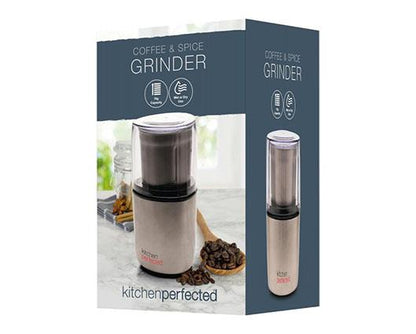 Lloytron E5610SS Kitchen Perfected Stainless Steel 200W 70G Spice/Coffee Grinder