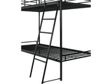 Black Metal Bunk