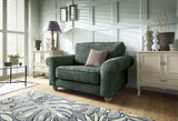 Iris Love Seat - Jungle Green